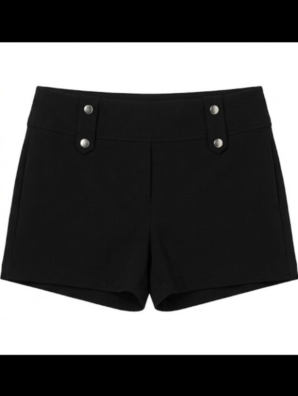 INC High-Waist Black Women's Shorts, NWT - Picture 3 of 3